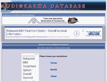 Tablet Screenshot of akdatabase.com